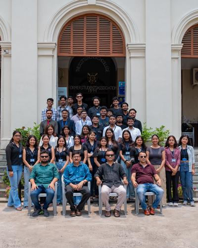 Group photos of the final year students (2025) with their teachers